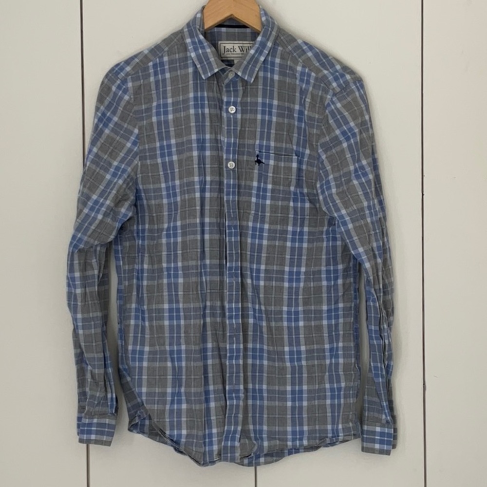 Men’s Jack Wills cotton plaid Shirt. Size S